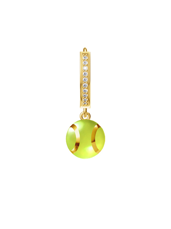 ONESWEAR Tennis earrings (Green)